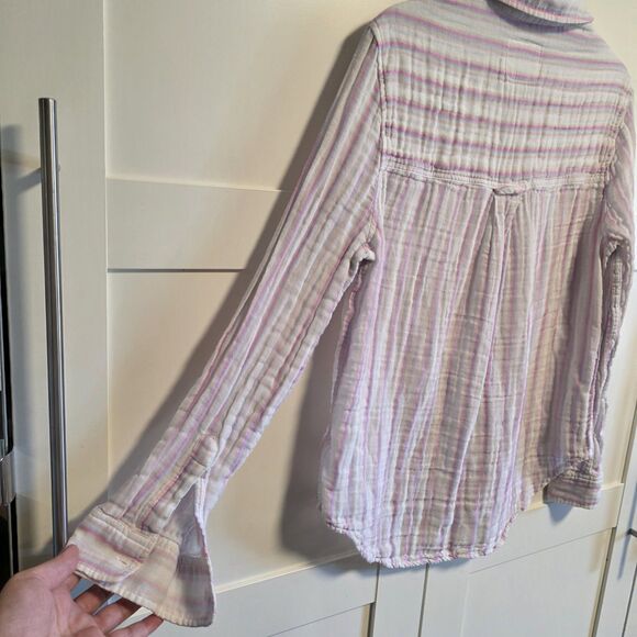 Rails $158 Ellis Gem Stripe Shirt, Top, Button Down, XS - Picture 9 of 12
